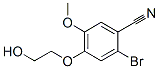 832674-46-1,2-BROMO-4-(2-HYDROXY-ETHOXY)-5-METHOXY-BENZONITRILE