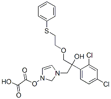 83337-92-2,2-(2,4-dichlorophenyl)-1-imidazol-1-yl-3-(2-phenylsulfanylethoxy)propa n-2-ol, oxalic acid