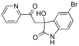 83393-50-4,5-BROMO-3-HYDROXY-3-(2-OXO-2-PYRIDIN-2-YL-ETHYL)-1,3-DIHYDRO-INDOL-2-ONE