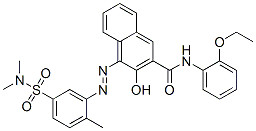 83399-81-9,4-[[5-[(dimethylamino)sulphonyl]-2-methylphenyl]azo]-N-(2-ethoxyphenyl)-3-hydroxynaphthalene-2-carboxamide