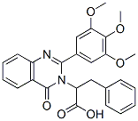 83408-94-0,2-[4-oxo-2-(3,4,5-trimethoxyphenyl)quinazolin-3-yl]-3-phenyl-propanoic acid