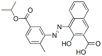 83487-95-0,3-hydroxy-4-[[2-methyl-5-[(1-methylethoxy)carbonyl]phenyl]azo]-2-naphthoic acid