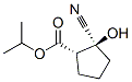 834886-30-5,Cyclopentanecarboxylic acid, 2-cyano-2-hydroxy-, 1-methylethyl ester, (1S,2S)- (9CI)