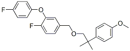83492-95-9,1-fluoro-2-(4-fluorophenoxy)-4-[[2-(4-methoxyphenyl)-2-methyl-propoxy] methyl]benzene