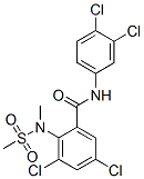 83542-66-9,3,5-dichloro-N-(3,4-dichlorophenyl)-2-[methyl(methylsulphonyl)amino]benzamide