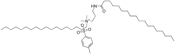 83554-37-4,dimethyl(octadecyl)[3-(stearoylamino)propyl]ammonium toluene-p-sulphonate