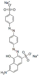 83562-69-0,disodium 6-amino-4-hydroxy-3-[[4-[(4-sulphonatophenyl)azo]phenyl]azo]naphthalene-2-sulphonate