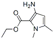 83621-89-0,1H-Pyrrole-2-carboxylicacid,3-amino-1,5-dimethyl-,ethylester(9CI)