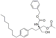 836608-90-3,[(1R)-1-[(Acetyloxy)methyl]-1-(hydroxymethyl)-3-(4-octylphenyl)propyl] -carbamic Acid Phenylmethyl Ester