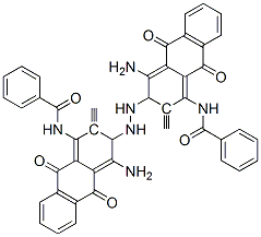 83721-52-2,N,N'-[azinobis[methylidyne(4-amino-9,10-dihydro-9,10-dioxoanthracene-3,1-diyl)]]bisbenzamide