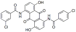 83721-55-5,3-chloro-N-[5-[(4-chlorobenzoyl)amino]-9,10-dihydro-4,8-dihydroxy-9,10-dioxo-1-anthryl]benzamide