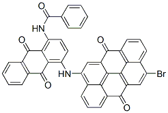83721-58-8,N-[4-[(10-bromo-6,12-dihydro-6,12-dioxodibenzo[def,mno]chrysen-4-yl)amino]-9,10-dihydro-9,10-dioxo-1-anthryl]benzamide