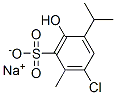83732-70-1,sodium 6-chloro-3-hydroxy-4-isopropyltoluene-2-sulphonate