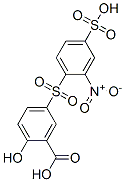 83732-86-9,5-[(2-nitro-4-sulphophenyl)sulphonyl]salicylic acid