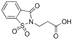 83747-21-1,3-(1,1,3-TRIOXO-1,3-DIHYDRO-1LAMBDA6-BENZO[D]ISOTHIAZOL-2-YL)-PROPIONIC ACID