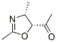 83750-10-1,Ethanone, 1-(4,5-dihydro-2,4-dimethyl-5-oxazolyl)-, cis- (9CI)