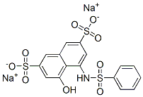83763-42-2,disodium 4-hydroxy-5-[(phenylsulphonyl)amino]naphthalene-2,7-disulphonate