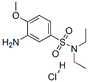 83763-52-4,3-amino-N,N-diethyl-4-methoxybenzenesulphonamide monohydrochloride
