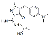83783-64-6,4-[[4-(dimethylamino)phenyl]methylene]-4,5-dihydro-3-methyl-5-oxo-1H-pyrazole-1-carboxamidine monoacetate