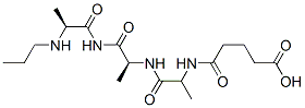 83808-39-3,4-[[(1S)-1-[[(1S)-1-[[(2S)-2-propylaminopropanoyl]carbamoyl]ethyl]carb amoyl]ethyl]carbamoyl]butanoic acid