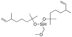 83817-69-0,methoxymethylbis[(1,1,5-trimethyl-6-heptenyl)oxy]silane
