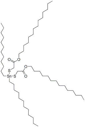 83833-23-2,tetradecyl 4,4-didodecyl-7-oxo-8-oxa-3,5-dithia-4-stannadocosanoate