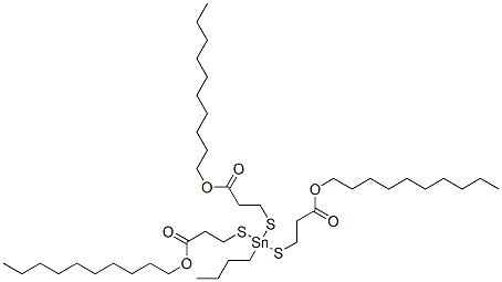 83833-28-7,decyl 5-butyl-5-[[3-(decyloxy)-3-oxopropyl]thio]-9-oxo-10-oxa-4,6-dithia-5-stannaicosanoate