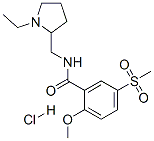 83846-73-5,N-[(1-ethyl-2-pyrrolidinyl)methyl]-2-methoxy-5-(methylsulphonyl)benzamide monohydrochloride