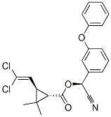 83860-31-5,alpha-cyano-3-phenoxybenzyl [1S-[1alpha(R*),3beta]]-3-(2,2-dichlorovinyl)-2,2-dimethylcyclopropanecarboxylate