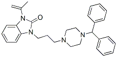 83863-67-6,1-[3-[4-(diphenylmethyl)-1-piperazinyl]propyl]-1,3-dihydro-3-(1-methylvinyl)-2H-benzimidazol-2-one