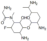 83865-95-6,2-amino-N-[4-amino-3-[3-amino-6-(1-aminoethyl)oxan-2-yl]oxy-6-fluoro-2 -hydroxy-cyclohexyl]-N-methyl-acetamide