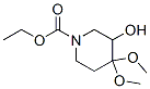 83898-43-5,ethyl 3-hydroxy-4,4-dimethoxypiperidine-1-carboxylate