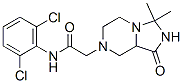 83898-62-8,N-(2,6-dichlorophenyl)hexahydro-3,3-dimethyl-1-oxoimidazo[1,5-a]pyrazine-7(1H)-acetamide