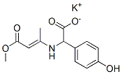 83918-71-2,(4-hydroxyphenyl)[(3-methoxy-1-methyl-3-oxo-1-propenyl)amino]acetate potassium