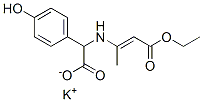 83918-72-3,potassium [(3-ethoxy-1-methyl-3-oxoprop-1-enyl)amino](4-hydroxyphenyl)acetate