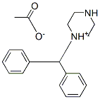83918-73-4,1-benzhydrylpiperazinium acetate