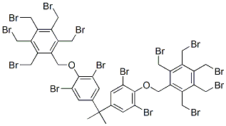 83929-74-2,1,1'-isopropylidenebis[3,5-dibromo-4-[[pentakis(bromomethyl)phenyl]methoxy]benzene]