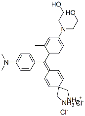 83950-33-8,[4-[[4-[bis(2-hydroxyethyl)amino]-o-tolyl][4-(dimethylamino)phenyl]methylene]cyclohexa-2,5-dien-1-ylidene]dimethylammonium chloride