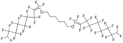84029-58-3,1,1'-[hexane-1,6-diylbis(oxy)]bis[heptadecafluorononene]