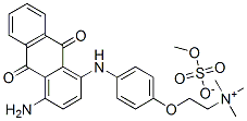 84030-03-5,[2-[4-[(4-amino-9,10-dihydro-9,10-dioxo-1-anthryl)amino]phenoxy]ethyl]trimethylammonium methyl sulphate