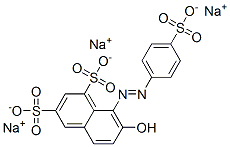 84030-17-1,trisodium 7-hydroxy-8-[(4-sulphonatophenyl)azo]naphthalene-1,3-disulphonate