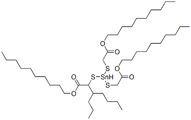 84030-44-4,decyl 4-[[2-(decyloxy)-2-oxoethyl]thio]-4-octyl-7-oxo-8-oxa-3,5-dithia-4-stannaoctadecanoate