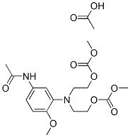 84030-52-4,7-(5-acetamido-2-methoxyphenyl)-10-(methoxycarbonyl)-3-oxo-2,4,10-trioxa-7-azadecane monoacetate