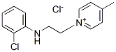 84041-70-3,1-[2-[(2-chlorophenyl)amino]ethyl]-4-methylpyridinium chloride