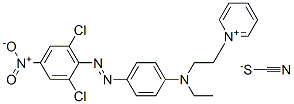 84051-84-3,1-[2-[[4-[(2,6-dichloro-4-nitrophenyl)azo]phenyl]ethylamino]ethyl]pyridinium thiocyanate