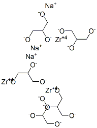 84074-44-2,propane-1,2,3-triol, sodium zirconium salt