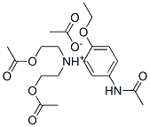 84100-33-4,(5-acetamido-2-ethoxyphenyl)bis(2-acetoxyethyl)ammonium acetate