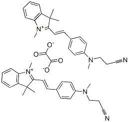 84100-86-7,2-[2-[4-[(2-cyanoethyl)methylamino]phenyl]vinyl]-1,3,3-trimethyl-3H-indolium oxalate