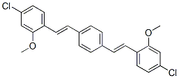 84100-88-9,1,4-bis[2-(4-chloro-2-methoxyphenyl)vinyl]benzene