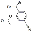 84102-88-5,Benzonitrile, 3-(acetyloxy)-4-(dibromomethyl)-